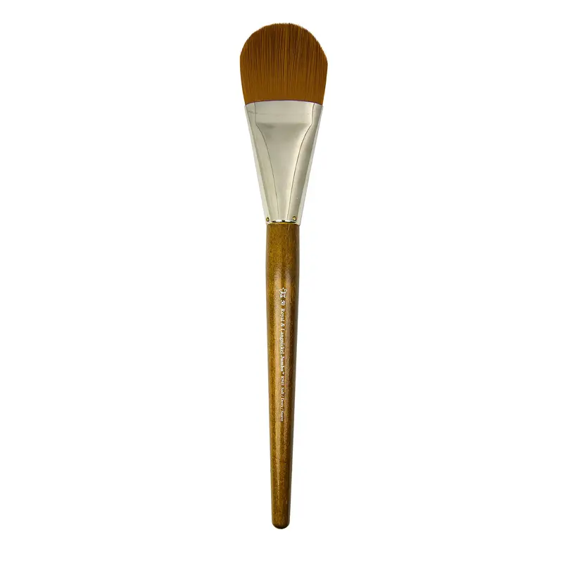 Jumbo White Paintbrush - Flat