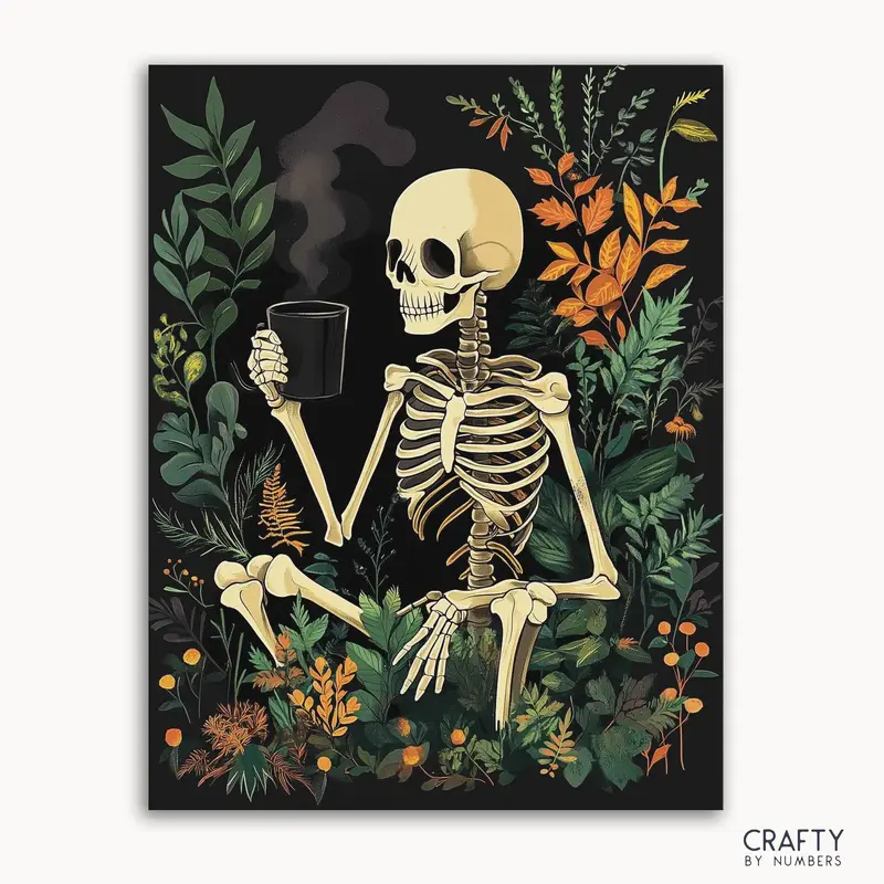 Sipping Skeleton