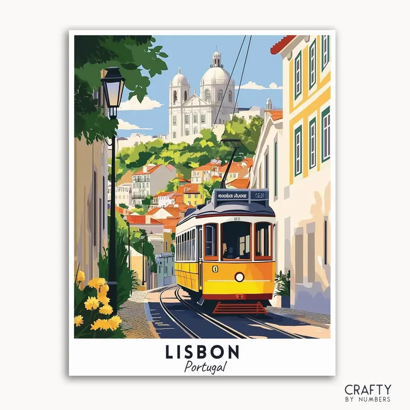 Lisbon Travel Poster