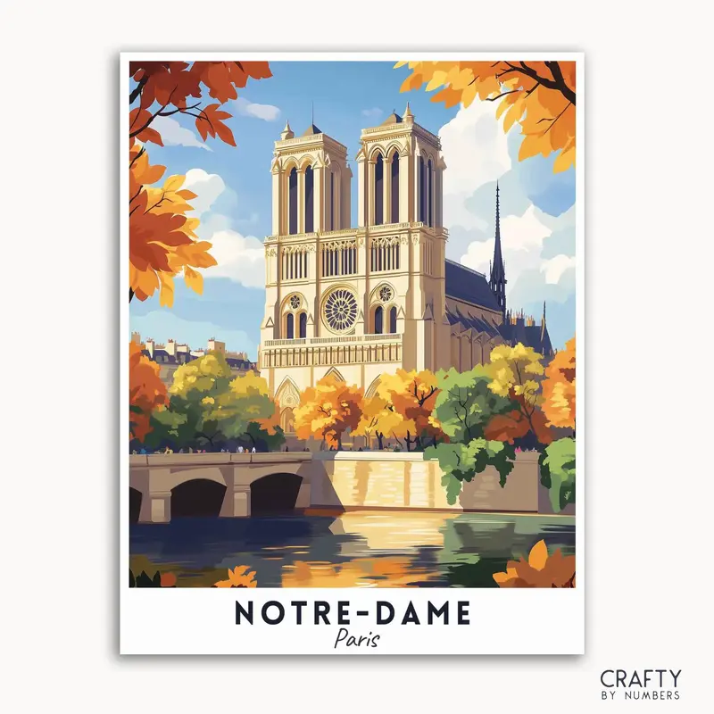 Notre-Dame Travel Poster