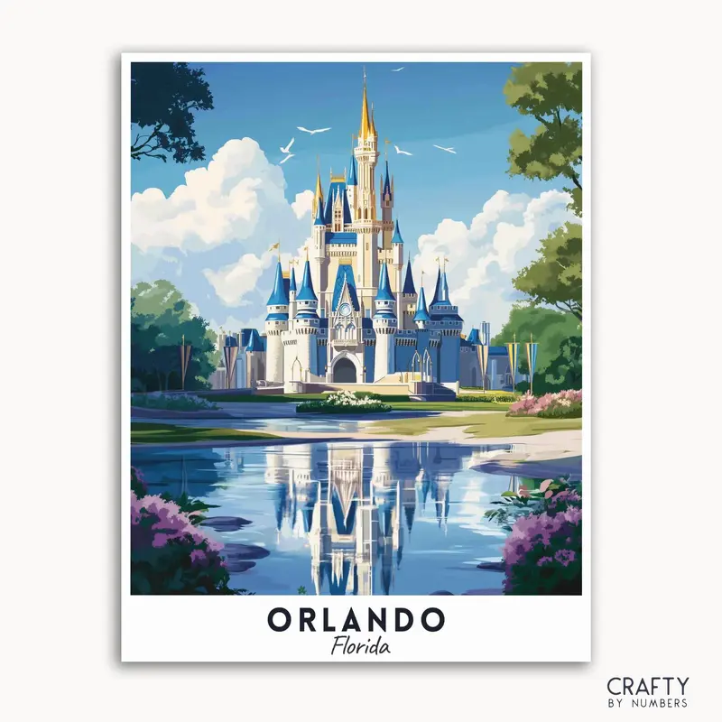 Orlando Travel Poster