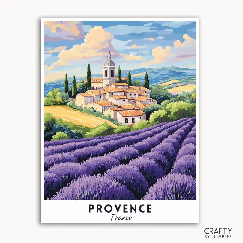 Provence Travel Poster
