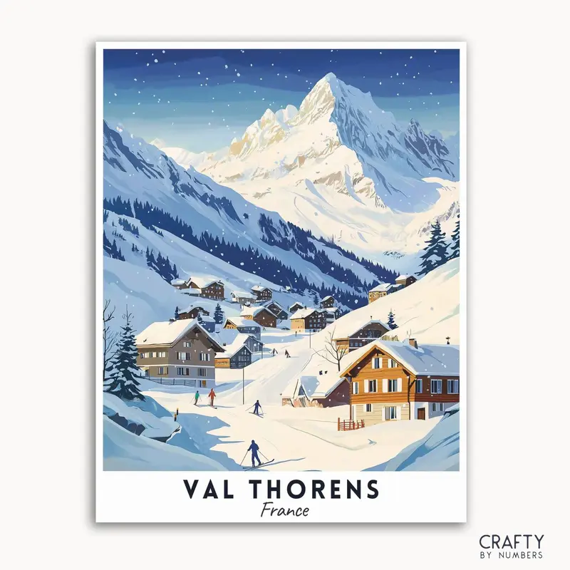 Val Thorens Travel Poster
