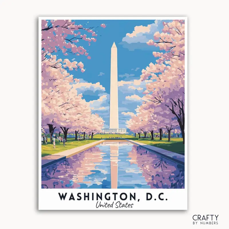 Washington D.C. - Travel Poster