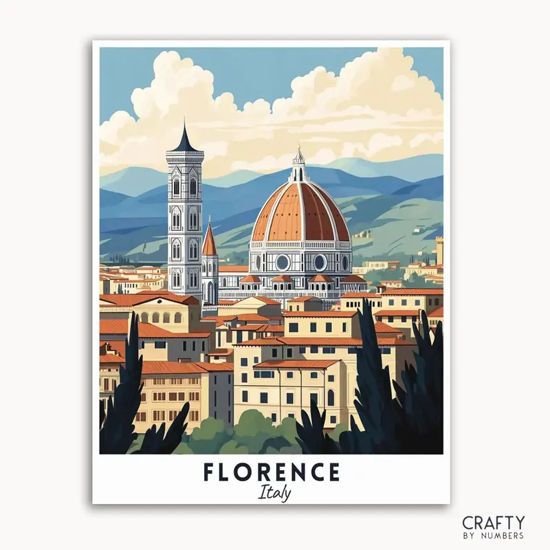 Florence Travel Poster
