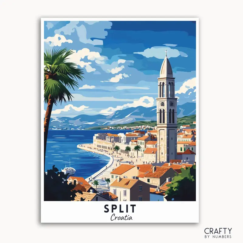 Split Travel Poster