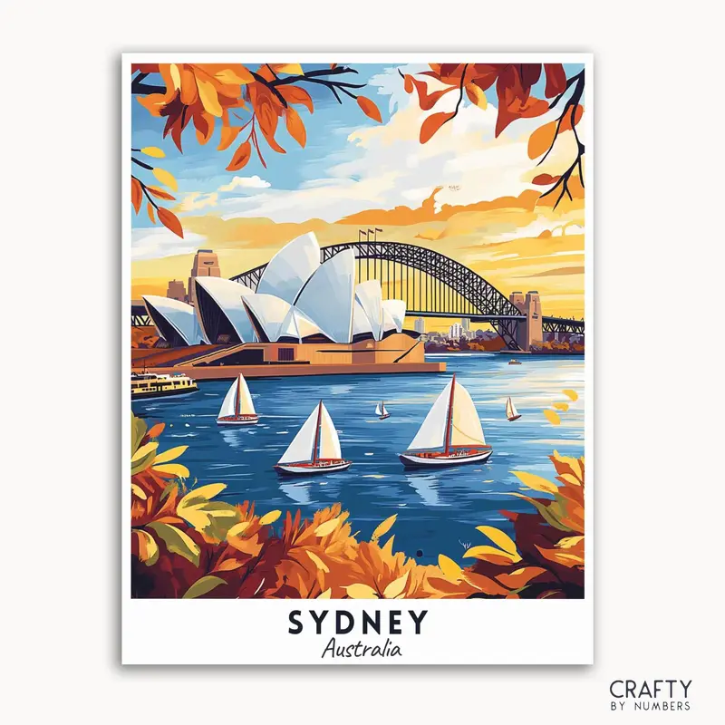 Sydney Travel Poster