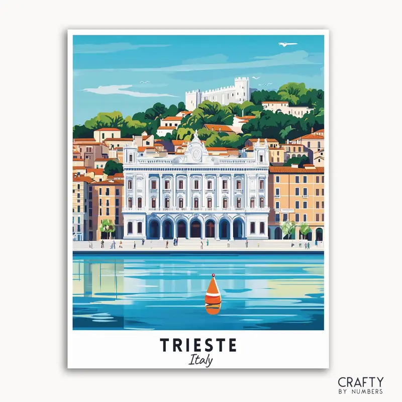 Trieste Travel Poster