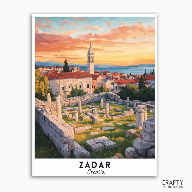Zadar - Travel Poster
