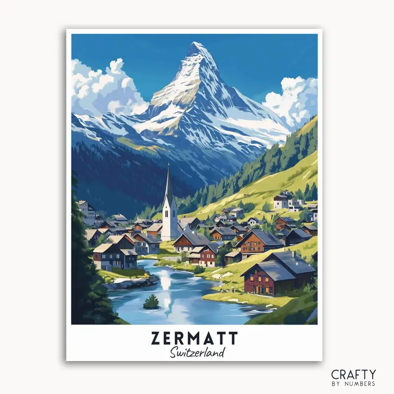 Zermatt Travel Poster