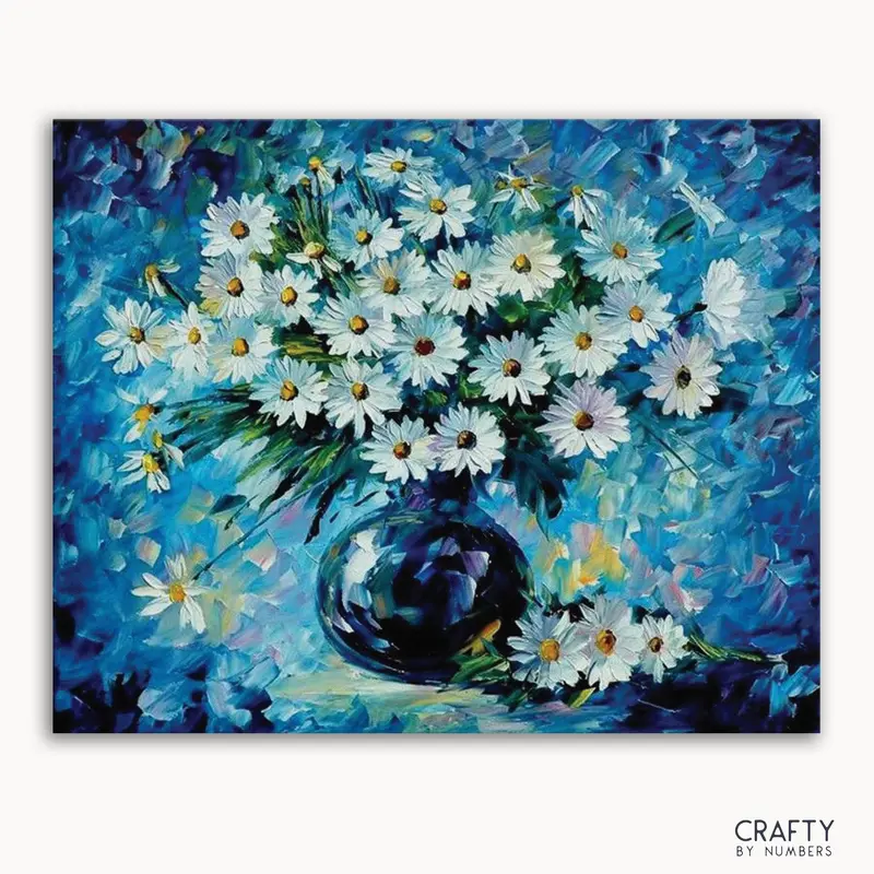Blue Daisy Floret