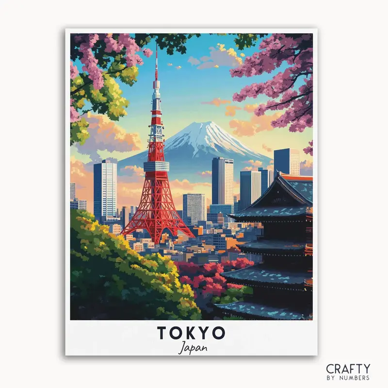 Tokyo Travel Poster