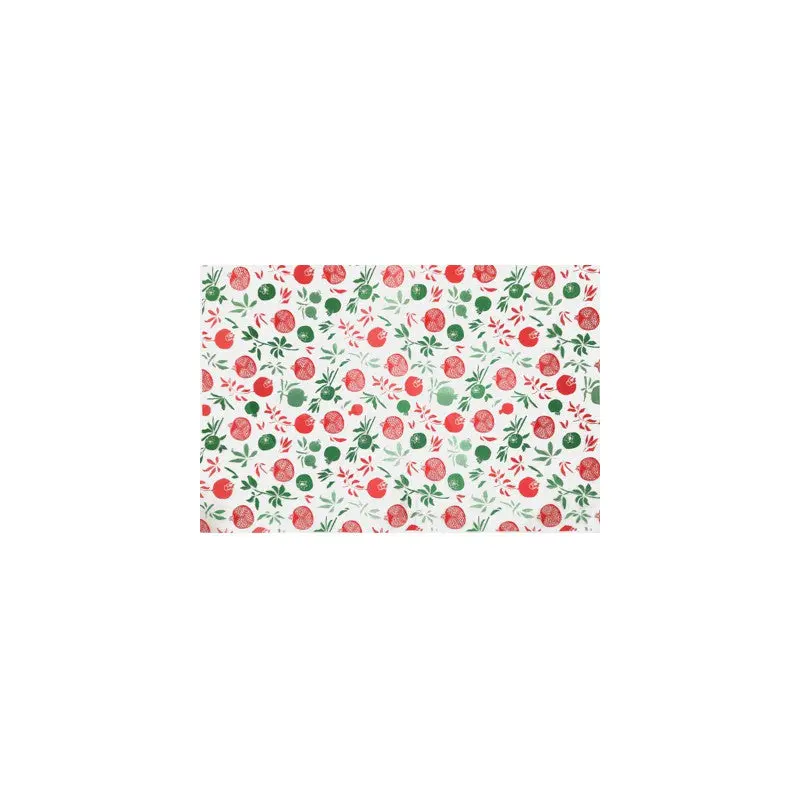 UNDERGLAZE DECAL TRANSFER  - POMEGRANATES