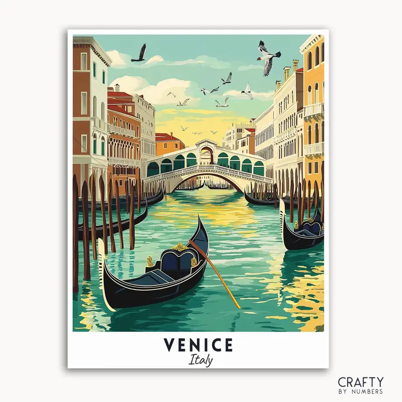 Venice Travel Poster