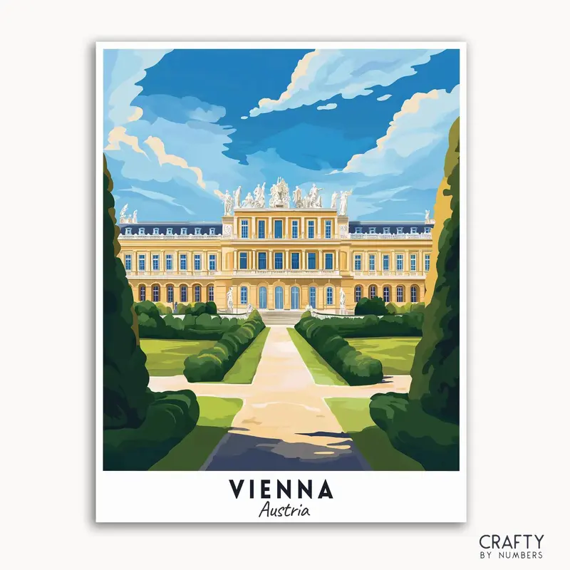 Vienna Travel Poster