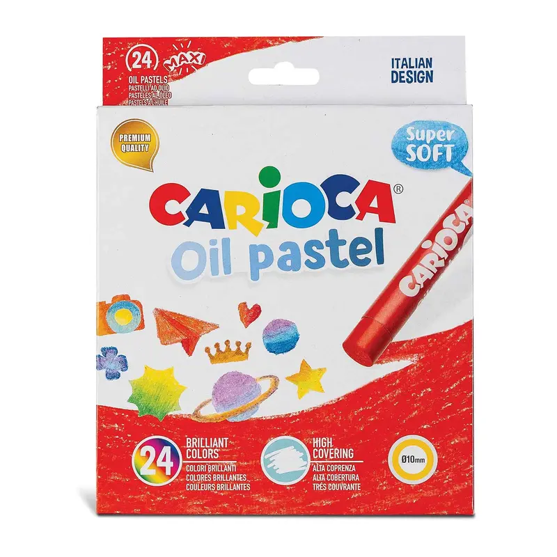 24-Pack Super Soft Oil Pastels