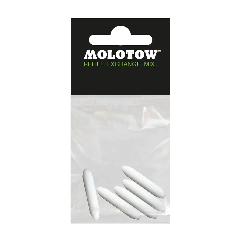 5-Pack One4All Replacement Tips - Calligraphy, 2 to 5 mm