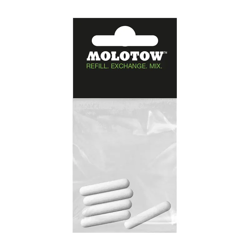 5-Pack One4All Replacement Tips - Round, 4 mm