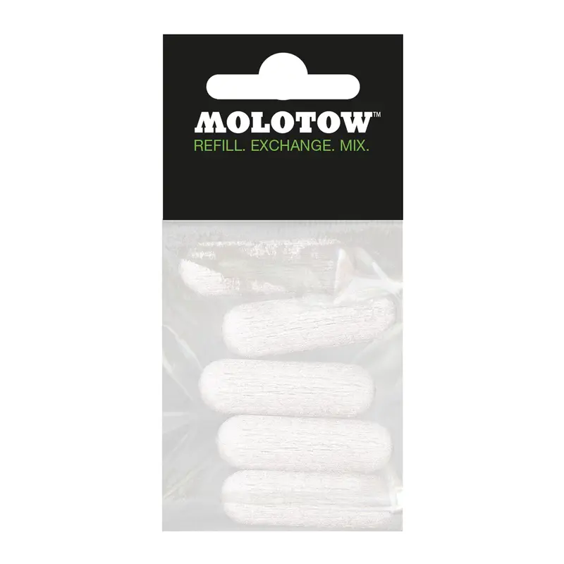 5-Pack One4All Replacement Tips - Round, 5 mm