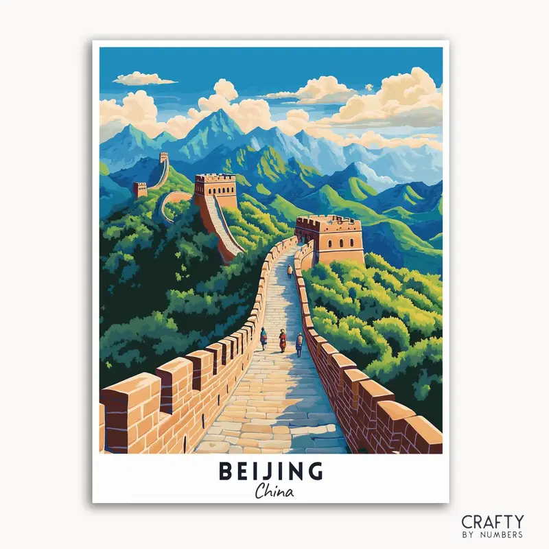 Beijing Travel Poster