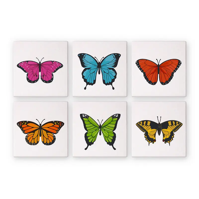 Butterfly Kaleidoscope (Set of 6)