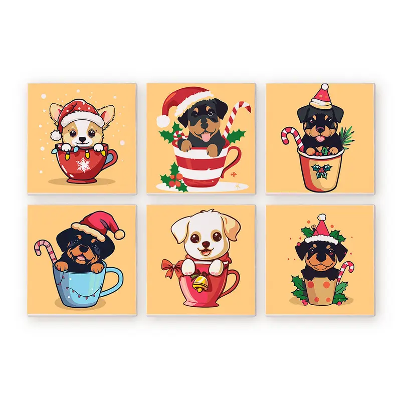 Cup of Cozy Pups (Set of 6)