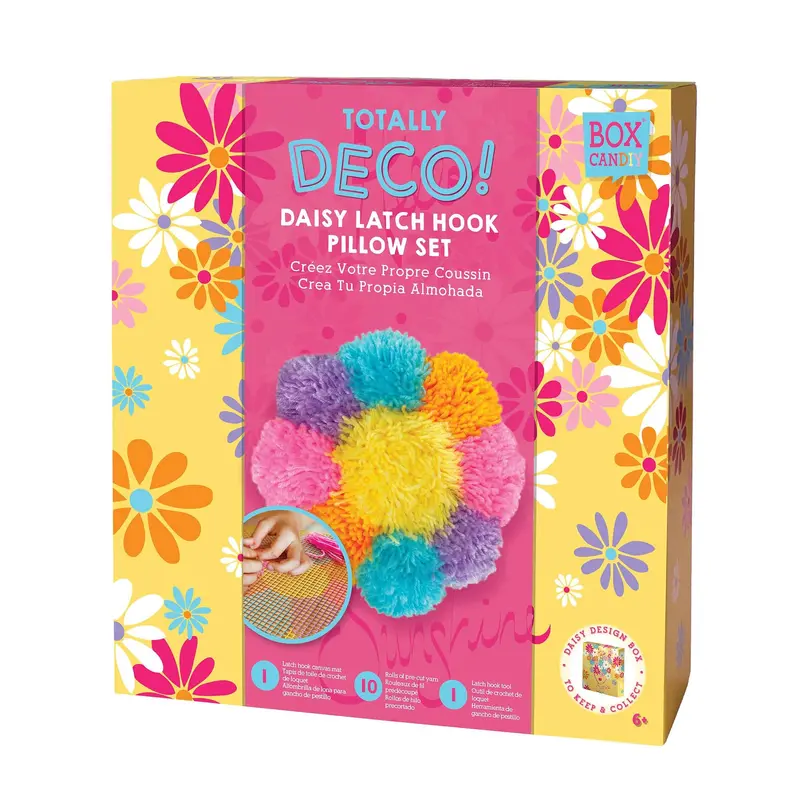 Latch Hook Pillow Kit