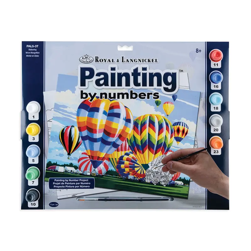Painting by Numbers Kit - "Ballooning"