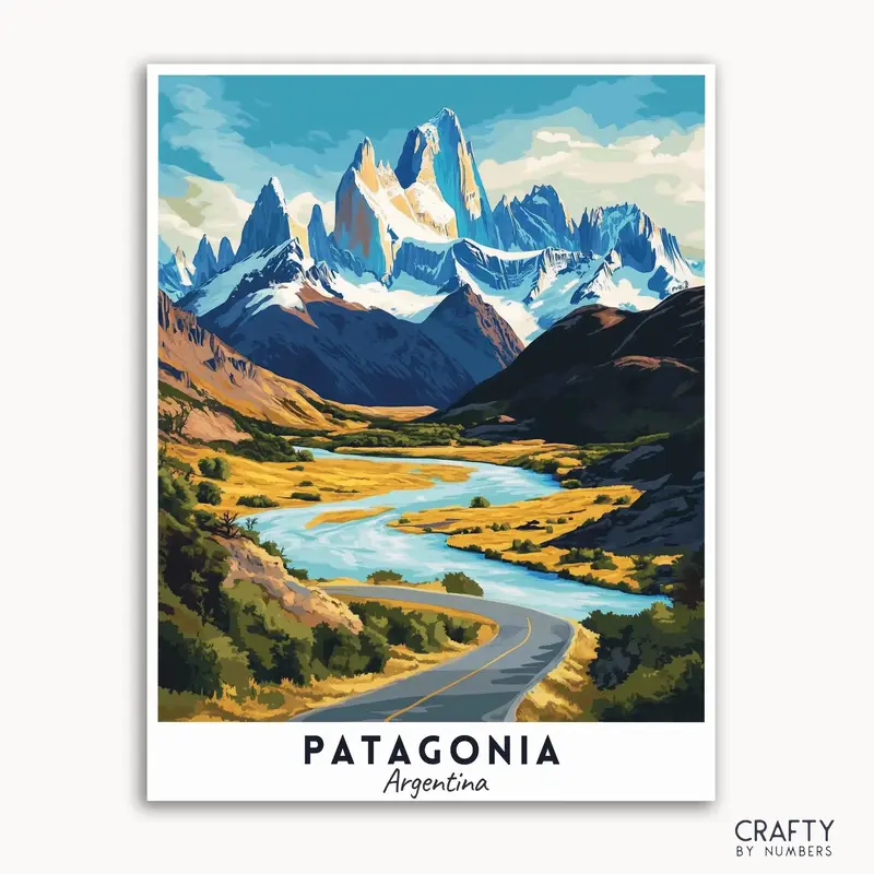 Patagonia Travel Poster