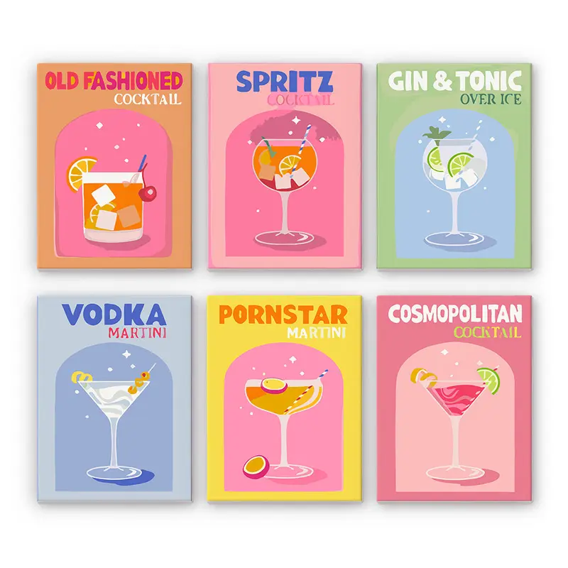 The Cocktail Cuties (Set of 6)