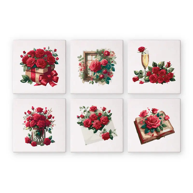 Timeless Roses (Set of 6)