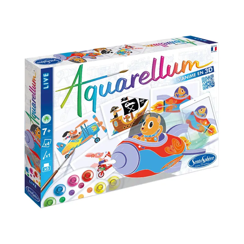 Aquarellum Live Painting Kit - Explorers