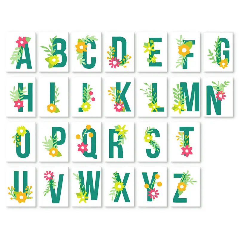 Bloom Letters (Alphabet)