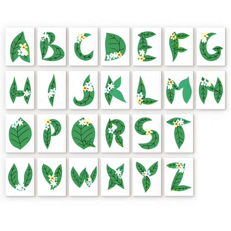 Botanic Letters (Alphabet)