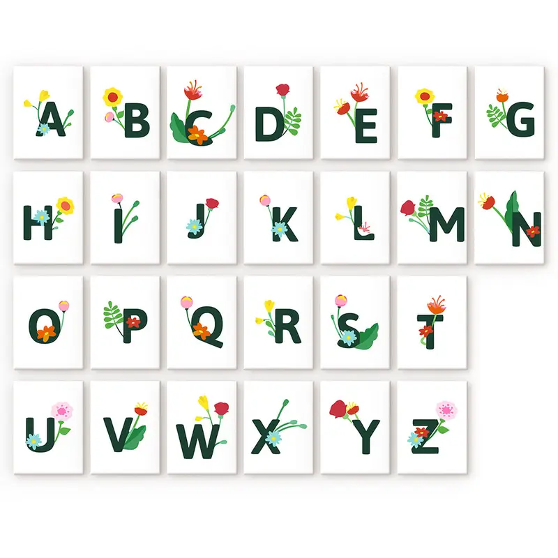 Floral Garden (Alphabet)