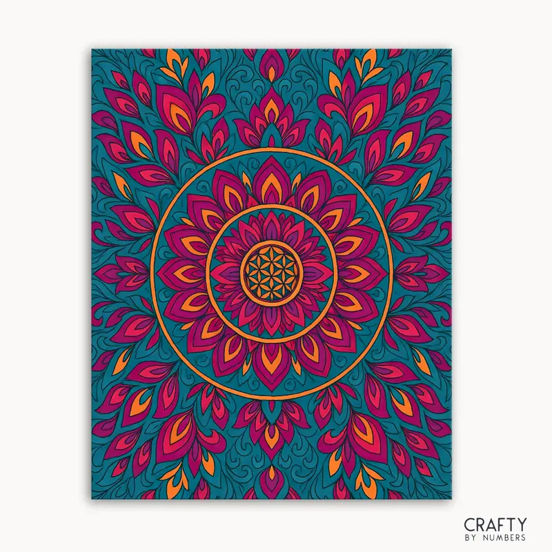 Sacred Blush Mandala