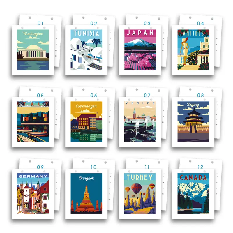 The Travel Desk Calendar