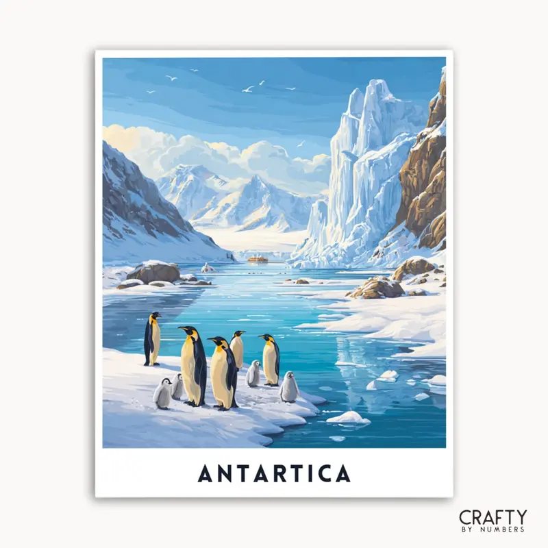 Antartica - Travel Poster