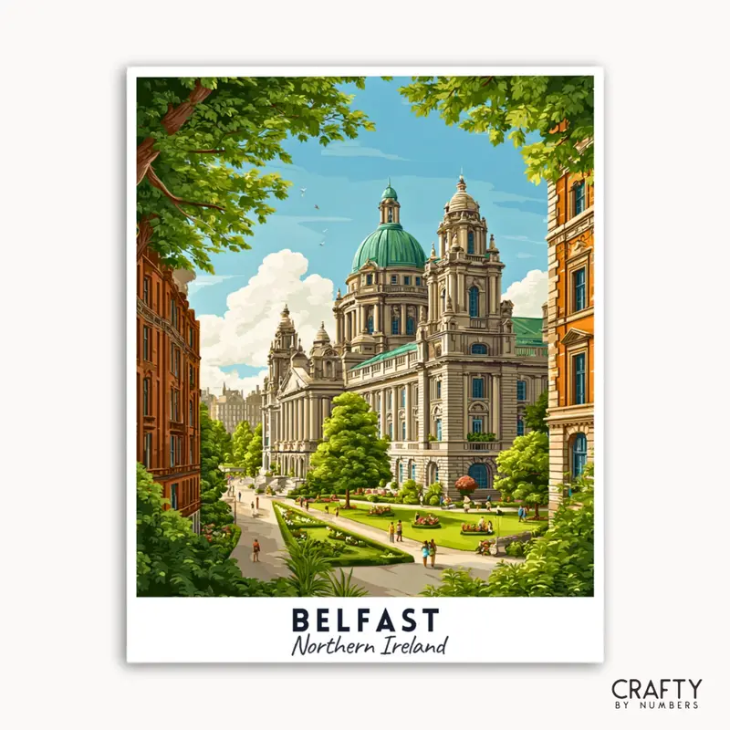 Belfast - Travel Poster