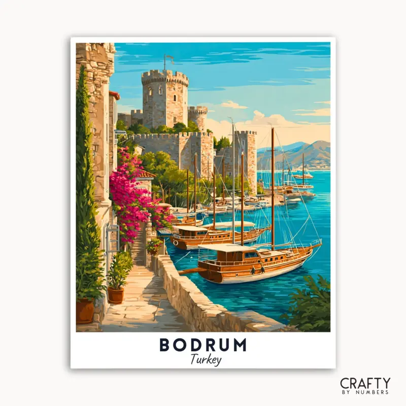 Bodrum - Travel Poster