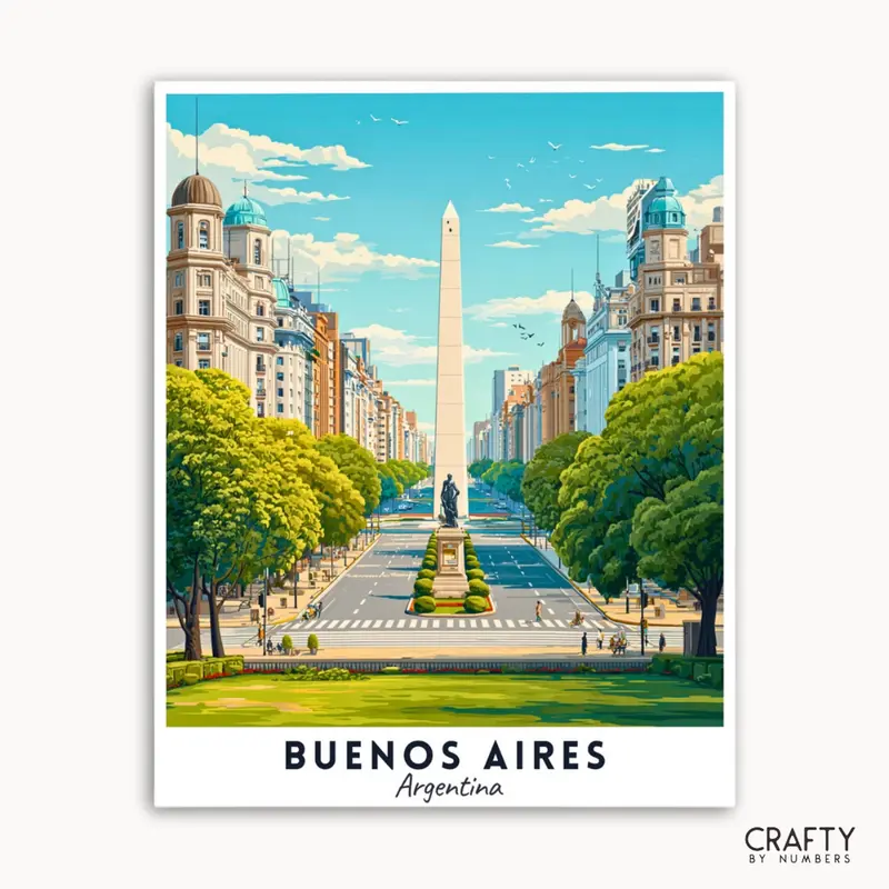 Buenos Aires - Travel Poster