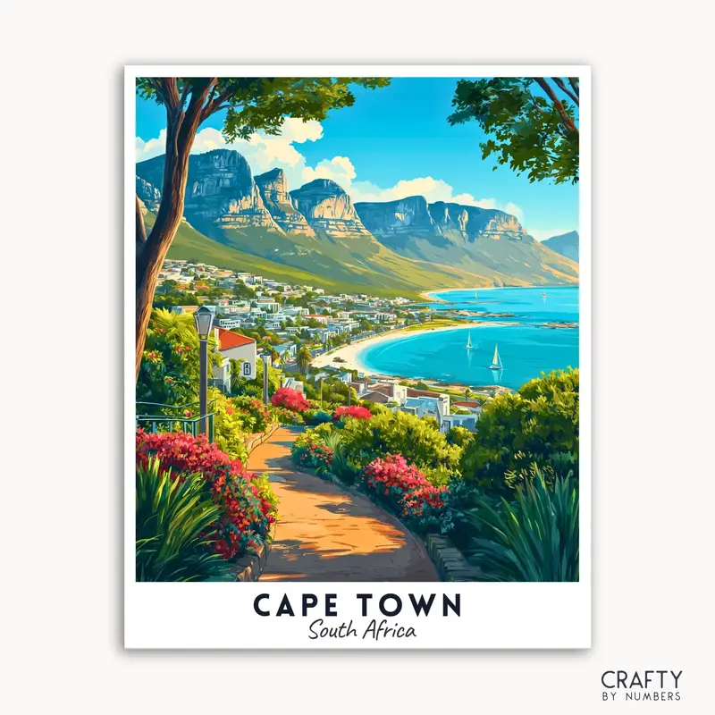 Cape Town Travel Poster