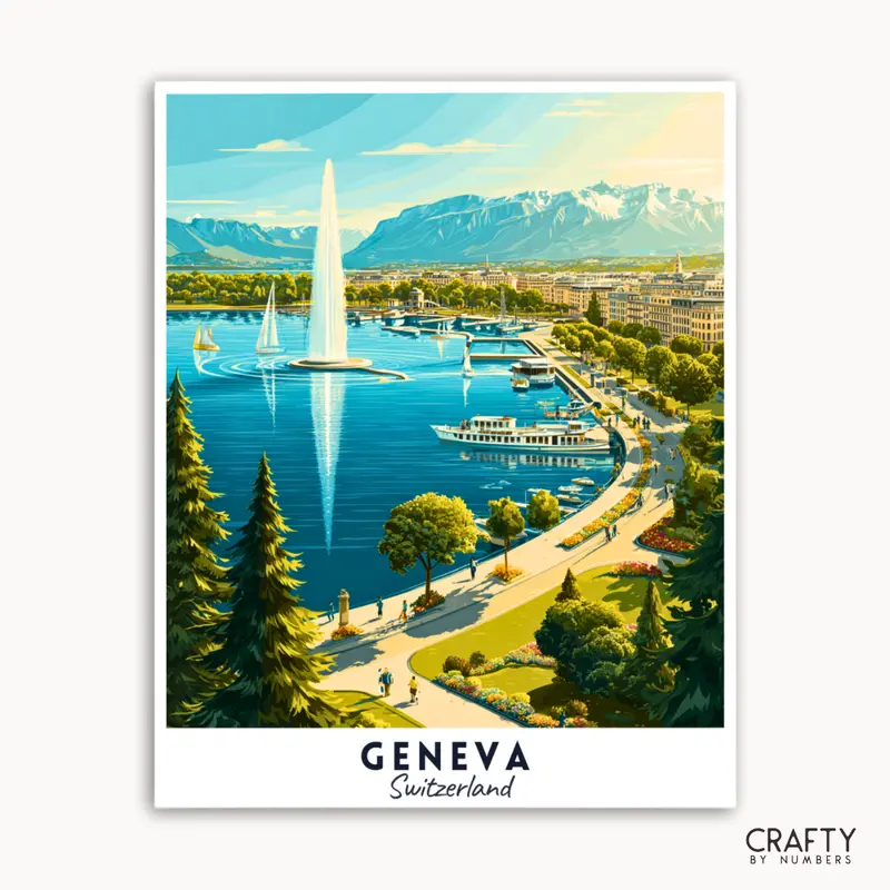 Geneva - Travel Poster
