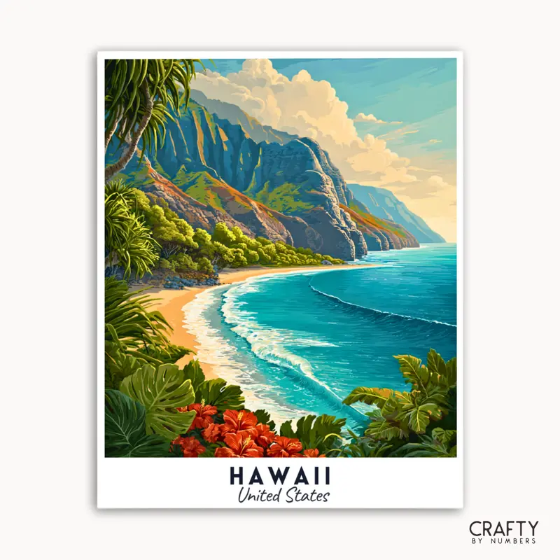 Hawaii - Travel Poster