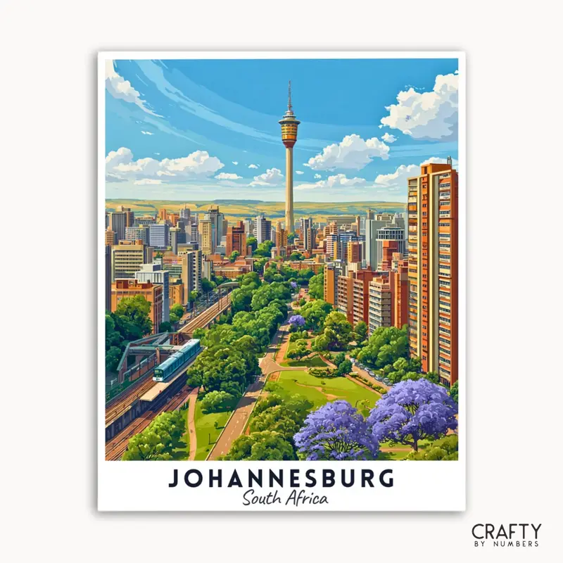 Johannesburg - Travel Poster