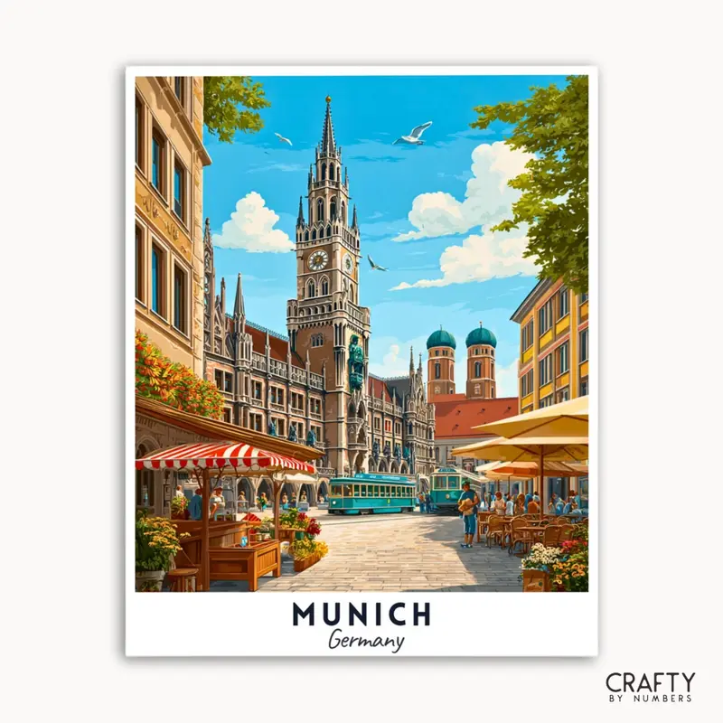 Munich - Travel Poster