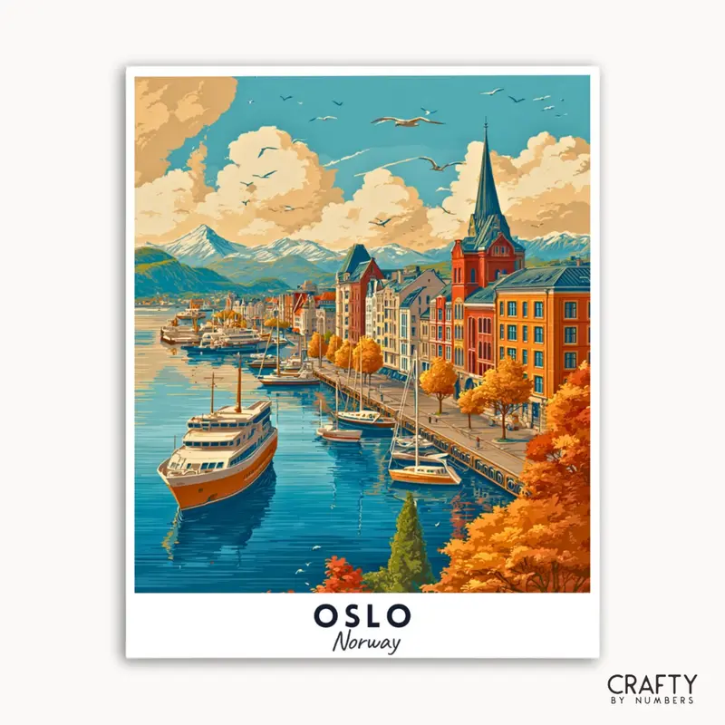 Oslo - Travel Poster