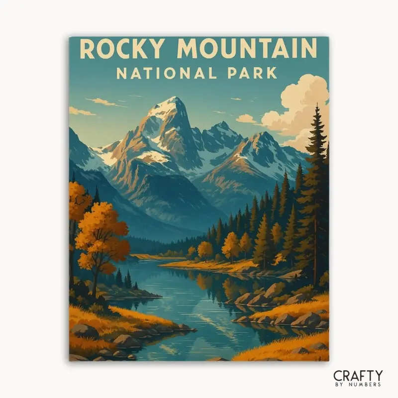 Rocky Mountain - Lake -NationalPark
