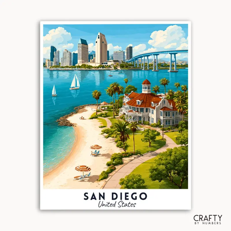 San Diego - Travel Poster