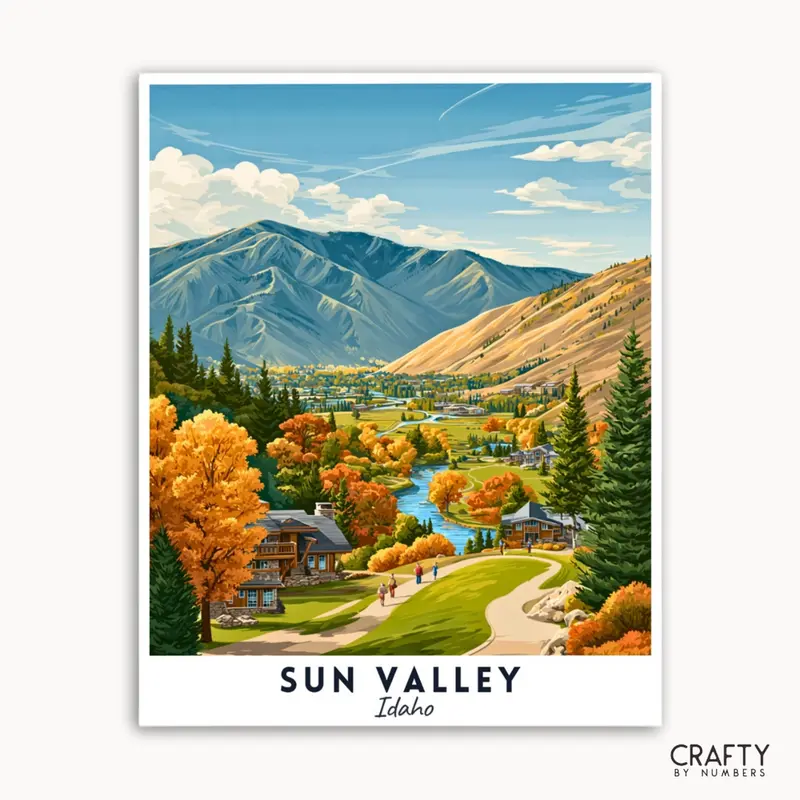 Sun Valley - Travel Poster